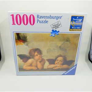 Ravensburger Raffaello: Cherubs 1000 pc Jigsaw Puzzle, 27x20" New  2012